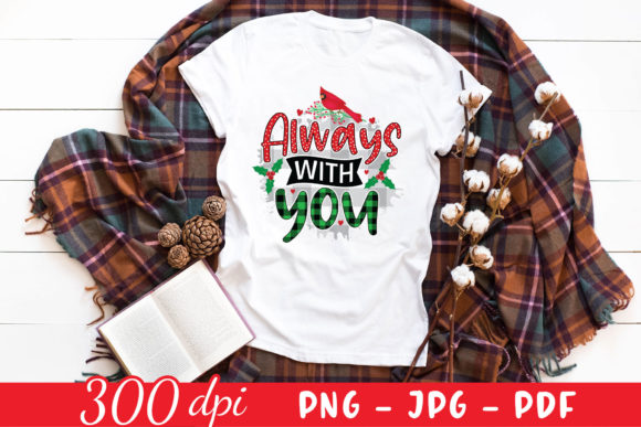 Always with You Christmas Cardinal PNG Review