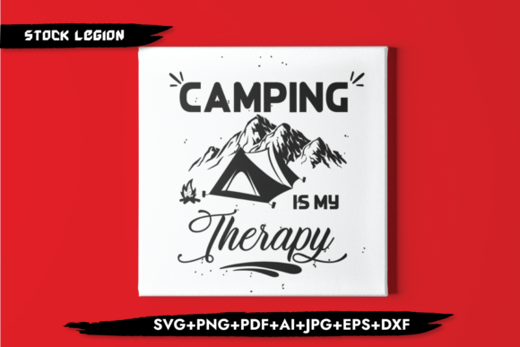 Camping is My Therapy Embroidery Review