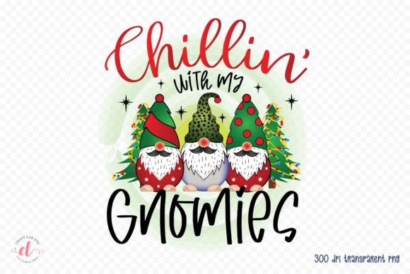 Chillin with My Gnomies Christmas PNG Review