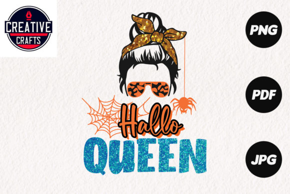 Halloween Sublimation Design Hallo Queen Review