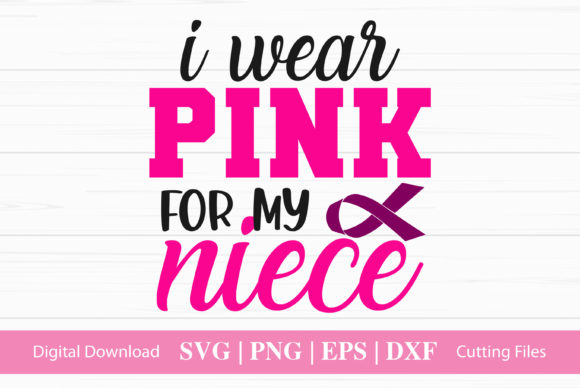 I Wear Pink for My Niece Embroidery Review