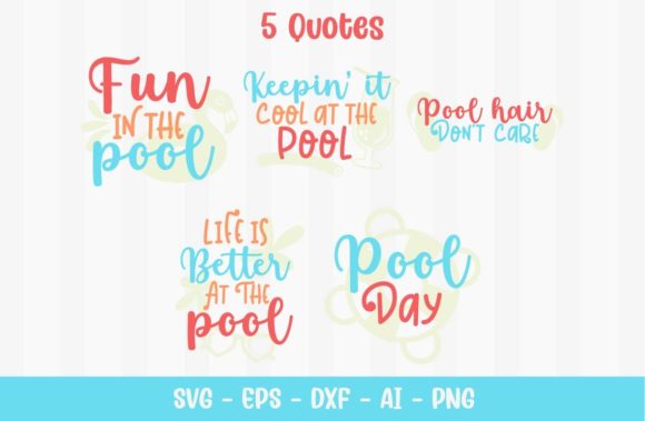 Pool Summer Quotes Embroidery Review